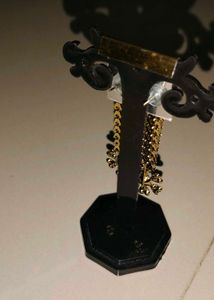 Brand new copper gold earrings