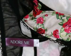 Floral Thong Panty