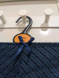 Navy Blue Lace Briefs - Unused