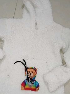 Cozy White Teddy Bear Plush Set