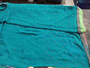 Beautiful Green Saree❤