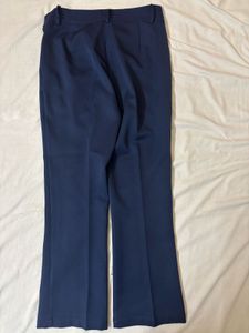 Classic Formal Navy Blue Trousers