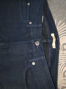 Levis denim blue shorts