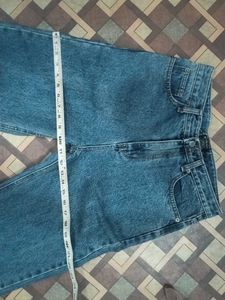 ⚡ ⚡ Flash Sale ⚡ ⚡-Waisted Blue Denim Jeans