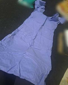 Lavender Striped kurti