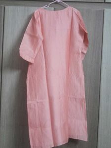 embroidery kurta side cuts available with flaws