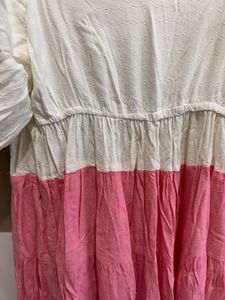 Tiered Colorblock Maxi Dress