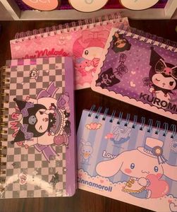 Kawaii Sanrio Kuromi &amp; Melody Notebooks