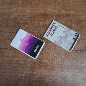 📚 | Harry Potter and Stranger Things Bookmarks