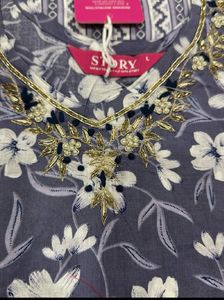 Story Floral Embroidered Kurta