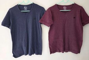 Bundle of 2 Women's V-Neck T-Shirts