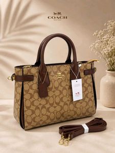 •Coach Signature Canvas Tote Bag* WITHOUT BOX
