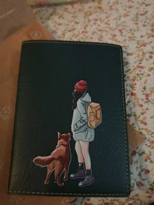 Messy Corner Forest Green Passport Cover