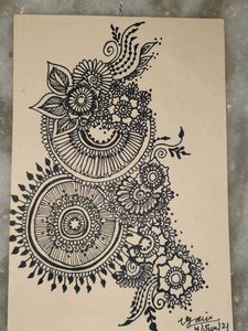 Handmade Mandala Design Artwork(set of 2)