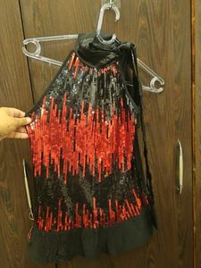 Sparkling Sequin Halter Top