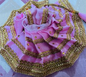 Laddu Gopal Fancy Dress Size 7,8,9 Pink Colours