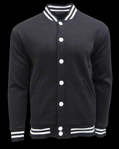 Size XL Varsity Style Black Jacket