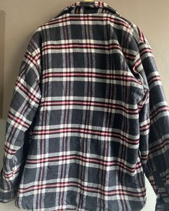 Vintage Plaid Flannel Jacket