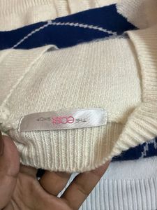 Argyle Cardigan Sweater