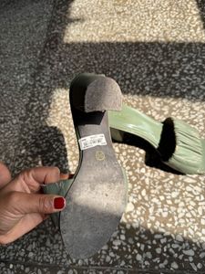 Women's Ruched Block Heels