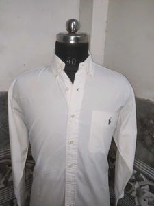 Classic White Polo Ralph Lauren Shirt