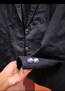 Classic Navy Blue Blazer Jacket