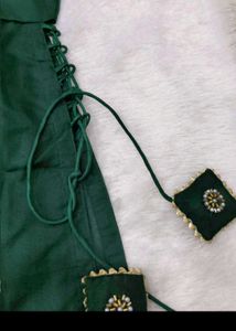 Emerald Green Embellished Kurta Set