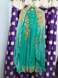 Beautiful Green Kurta Set