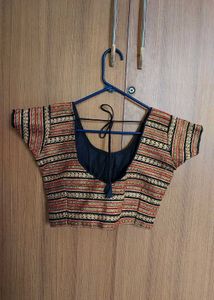 Black Embroidered Blouse