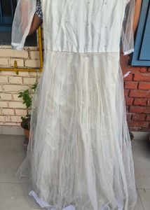Elegant Embroidered Ethnic Gown