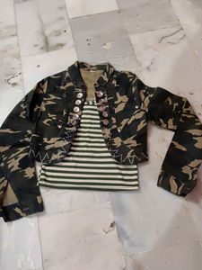 Top With Cotn Jacket