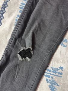 Stylish Grey Denim Jeans