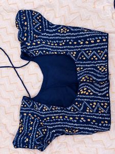 Navy blue Navratri Garba Choli Set
