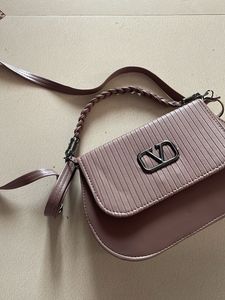 Stylish Mauve Crossbody Bag