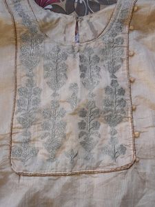 Kurti Silk Good Condition. Party's Wear Size L