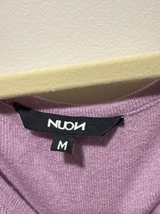 Purple Cropped Zip-Up Top