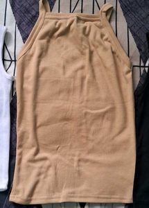 Basic Sleeveless Tank Tops (Set of 3)