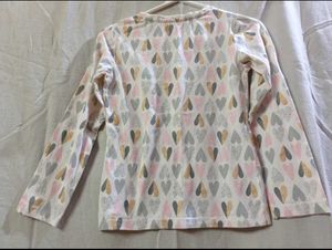 Guess Heart Print Long Sleeve Shirt