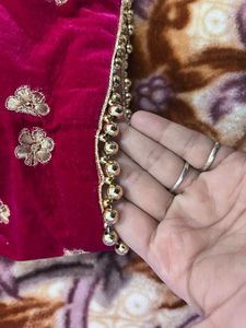 Bridal Lehenga with padded blouse