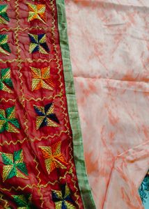 phulkari dress material