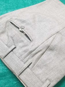 new👌😊📣📦Men's Grey Wool Blend Dress Pants