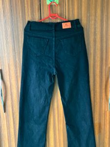chic dark black jeans