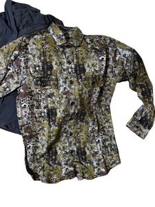 Vintage Patterned Button-Down