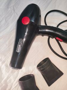 Professional Hair Dryer with 2 Nozzle