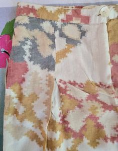 Boho Print Wide Leg Palazzo Pants