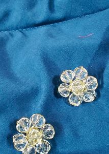 Sparkling Crystal Flower earring