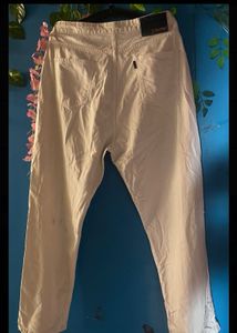 Vintage White Denim Jeans