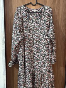 Floral Print Midi Dress