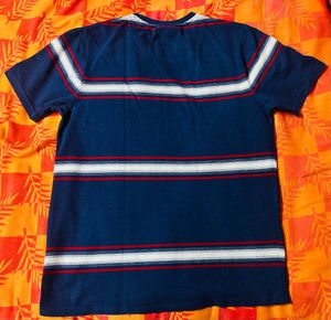 Teamspirit Men's Striped T-Shirt