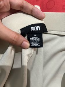 New Beige Joggers with Zip Pockets